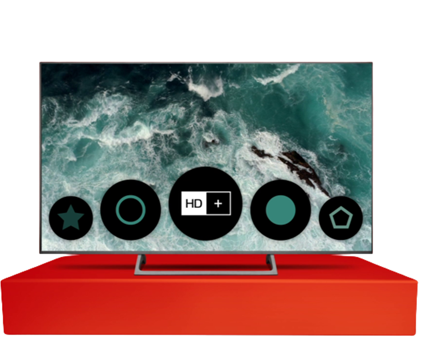 HD+ im TV integriert HD+